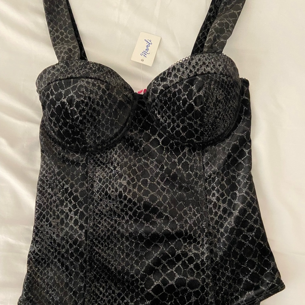 Black Cobra Bodysuit Never Worn